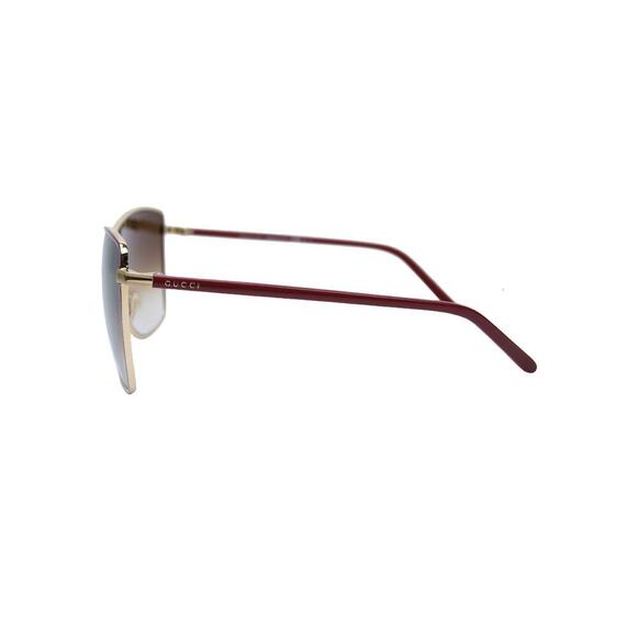Gucci GG 4207/S Oversized Butterfly Sunglasses Burgundy Red Gradient NEW!! - Picture 8 of 13